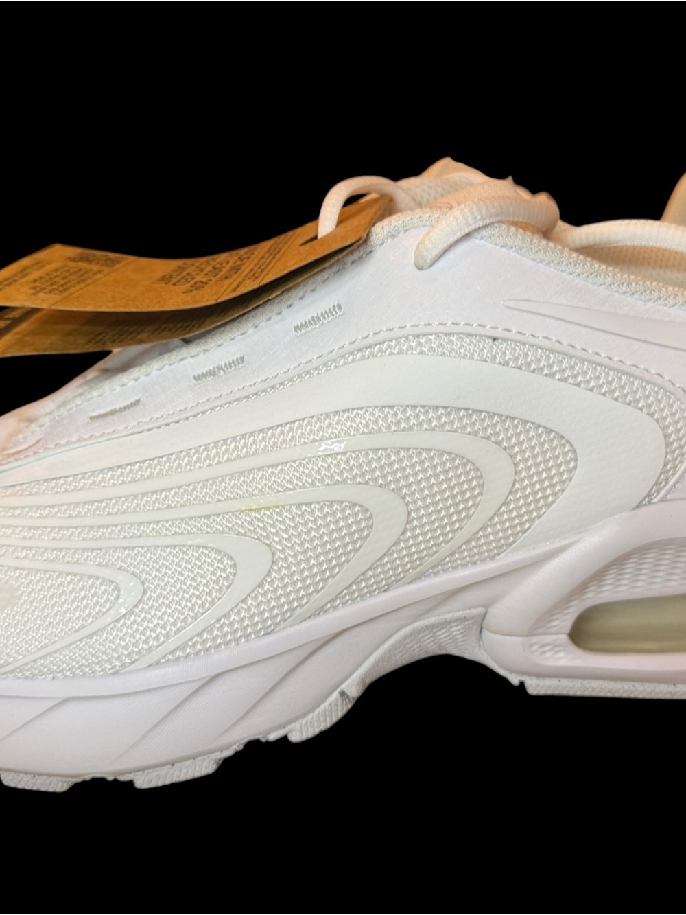 Nike Air Max Fire Triple White IF2621-100 Men’s Size 10 Running Shoes - Picture 2 of 6